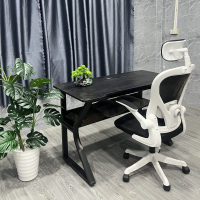 Bàn Làm Việc Gaming Chân K Uốn Có Kệ - BLV110