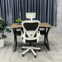 Bàn Làm Việc Gaming Chân K Uốn Có Kệ - BLV110