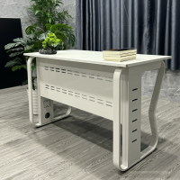 Bàn Làm Việc Có Yếm Chân Sắt Nhập Khẩu - BLV111