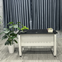 Bàn Làm Việc Có Yếm Chân Sắt Nhập Khẩu - BLV111