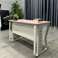 Bàn Làm Việc Có Yếm Chân Sắt Nhập Khẩu - BLV111