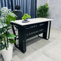 Bàn Làm Việc Chân Sắt Cao Cấp Nhập Khẩu - BLV112
