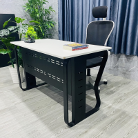 Bàn Làm Việc Chân Sắt Cao Cấp Nhập Khẩu - BLV112