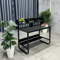 Bàn Làm Việc Gỗ Có Kệ Sách - BLV114