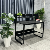 Bàn Làm Việc Gỗ Có Kệ Sách - BLV114