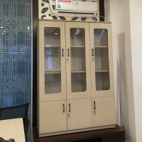 Tủ Tài Liệu Văn Phòng 3 Cánh Kính - THS151