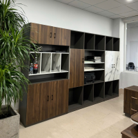 Tủ Tài Liệu Giám Đốc Gỗ Công Nghiệp Vân Gỗ Đẹp - THS153
