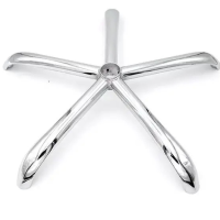 Phụ Kiện Chân Inox Ghế Xoay Văn Phòng - PK10