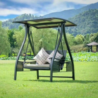 Xích Đu Sân Vườn Có Đèn Năng Lượng Mặt Trời - SV68
