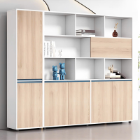 Tủ Tài Liệu Lãnh Đạo Gỗ MDF - THS179