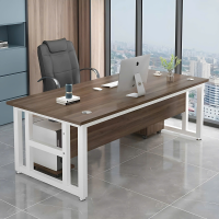 Bàn Giám Đốc Chân Sắt Góc L  - BGĐ82