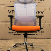 Ghế Xoay Văn Phòng Lưng Lưới Có Đệm Eo - GX85