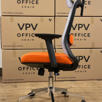 Ghế Xoay Văn Phòng Lưng Lưới Có Đệm Eo - GX85