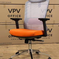 Ghế Xoay Văn Phòng Lưng Lưới Có Đệm Eo - GX85