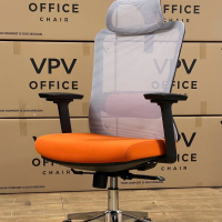 Ghế Xoay Văn Phòng Lưng Lưới Có Đệm Eo - GX85