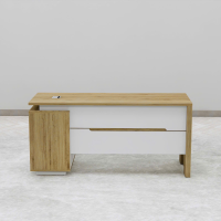 Bàn Giám Đốc Liền Khối Phối Màu Hiện Đại - BGĐ125