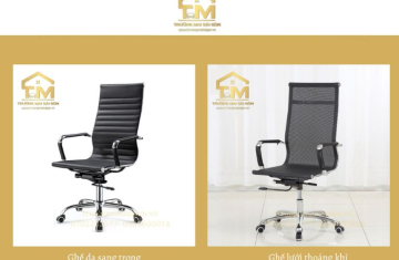 Ghế lưới và ghế da: Nên chọn loại nào mới tốt?
