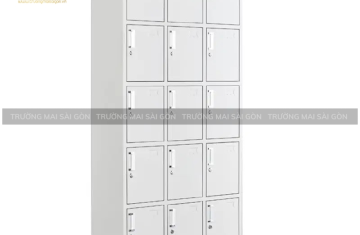 Mẫu Tủ Hồ Sơ Locker Sắt 12 Cánh 12 Ngăn Có Khóa