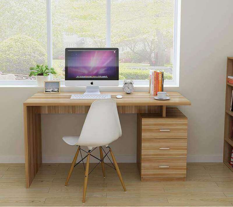Mẫu bàn ghế gỗ cho văn phòng nhỏ gọn 