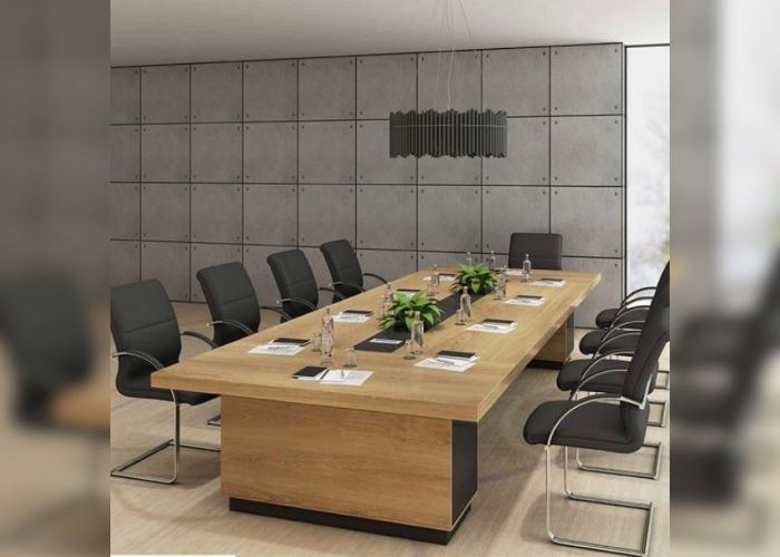 Bàn họp cho văn phòng gỗ công nghiệp giá thành hợp lý