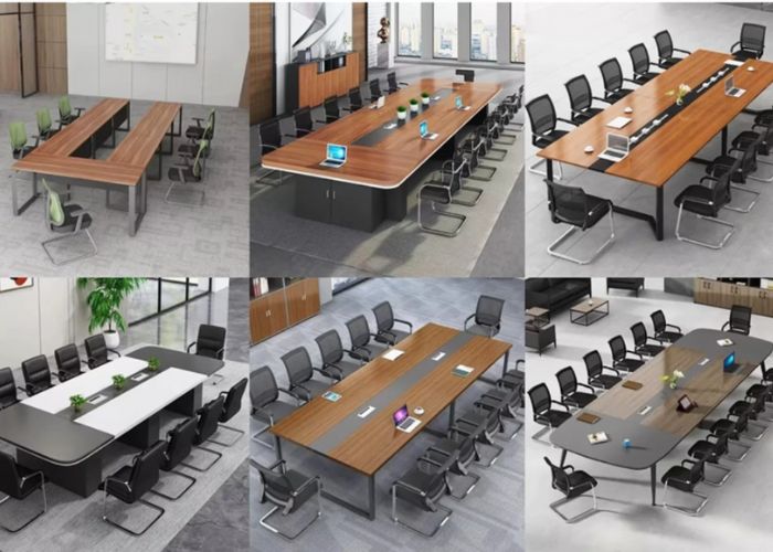 ​Bàn họp thể hiện sự chuyên nghiệp trong môi trường làm việc 