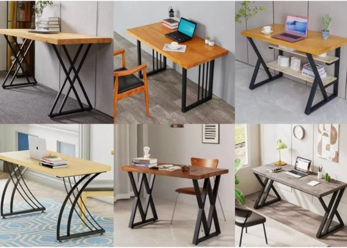 Bàn chân sắt mặt gỗ sang trọng vẫn đảm bảo sự chắc chắn