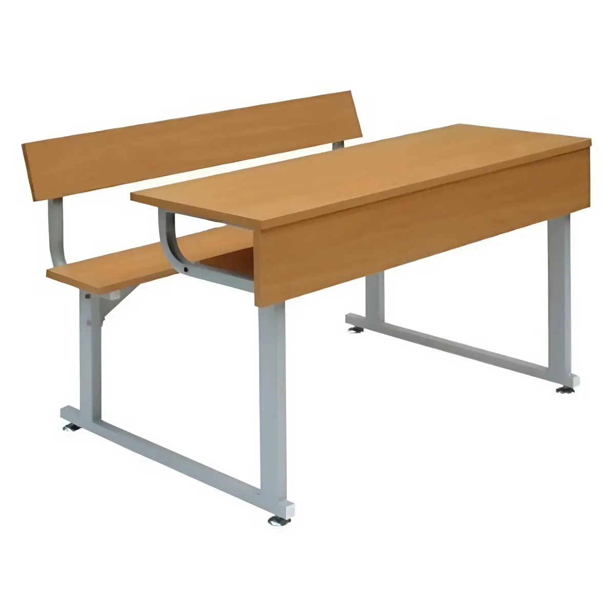 Bàn Ghế Học Sinh Liền Bàn Khung Sắt Chắc Chắn