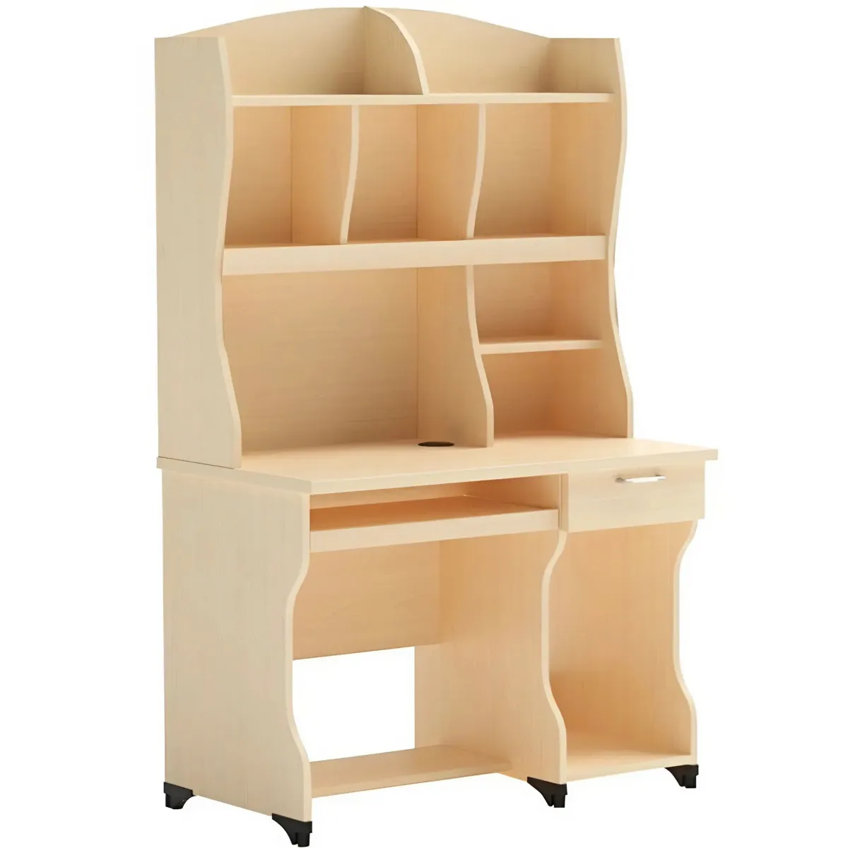Bàn Học Sinh Liền Giá Sách Độc Đáo