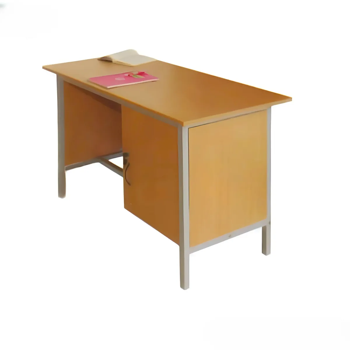 Bàn Giáo Viên Gỗ Công Nghiệp Có Tủ Tiện Lợi 