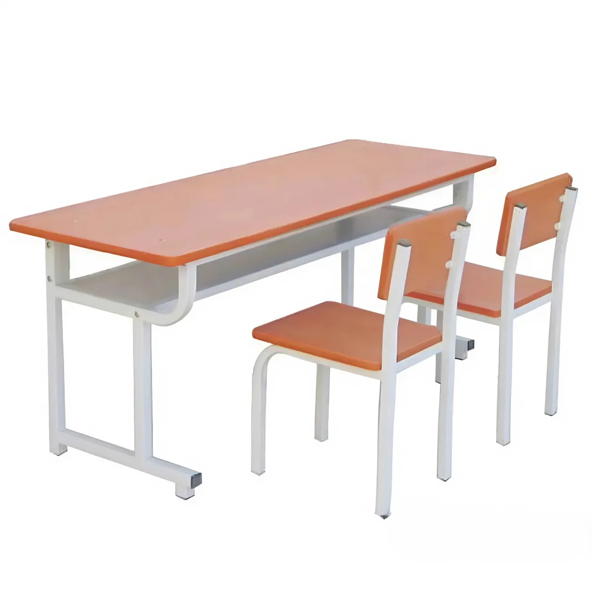 Bàn Học Sinh Đôi Gỗ Công Nghiệp Cao Cấp