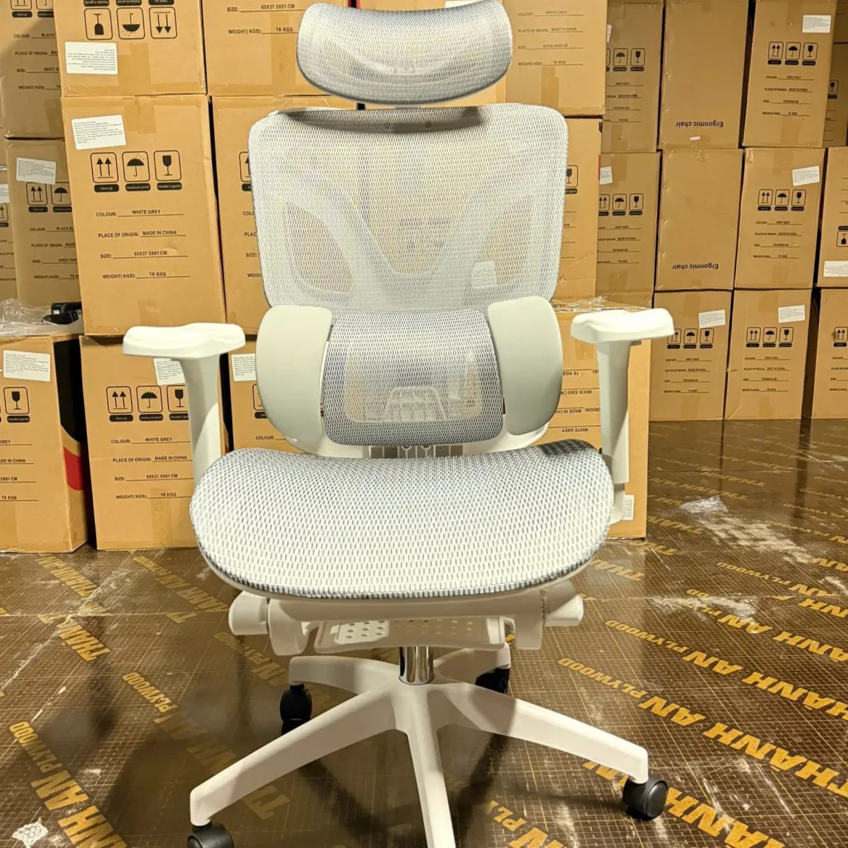 Ghế Công Thái Học Hỗ Trợ Cột Sống Cao Cấp - CTH26