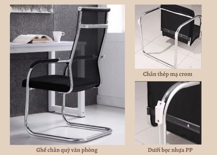 Ghế chân quỳ văn phòng mang vẻ chuyên nghiệp cho văn phòng