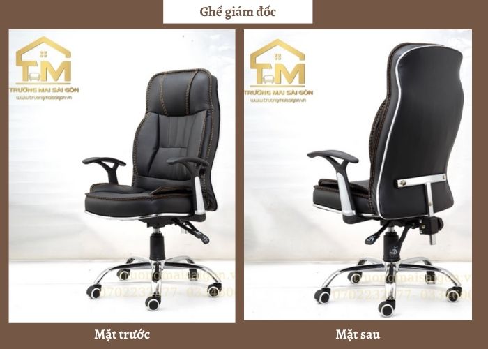 Ghế giám đốc với khả năng ngả lưng