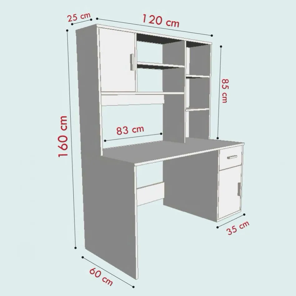 kích thước bàn làm việc gố - BG62
