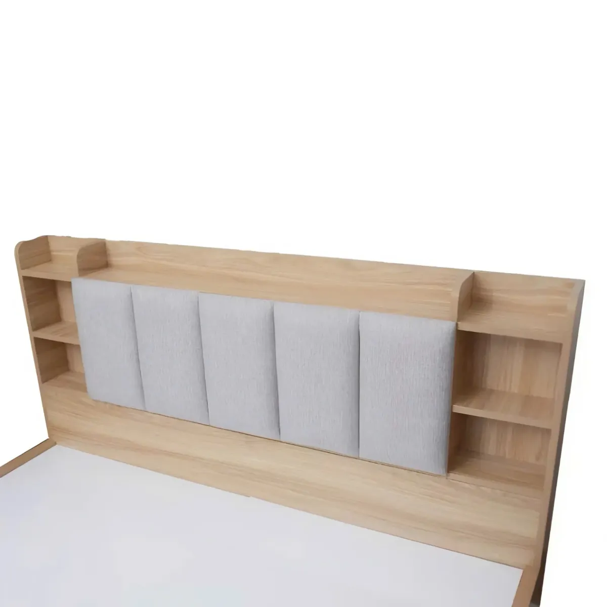 Giường Ngủ Gỗ Công Nghiệp Có Kệ Đầu Giường 