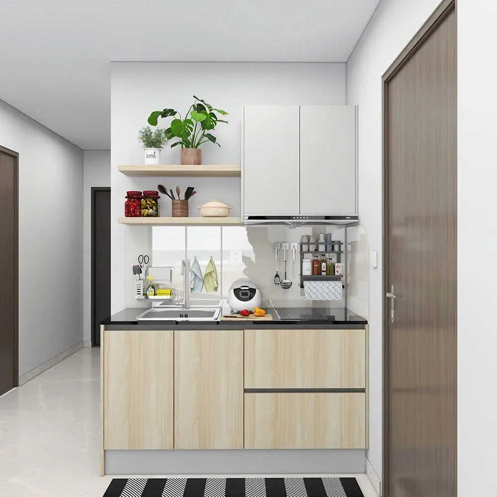 Tủ Bếp Mini Thiết kế Tiện Ích Cho Căn Hộ
