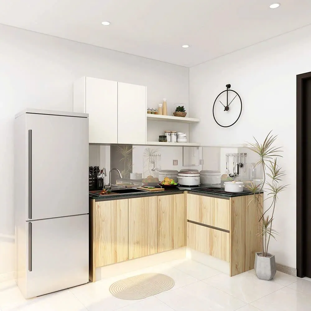 Tủ Bếp Góc L Tiết Kiệm Không Gian Phòng Bếp 