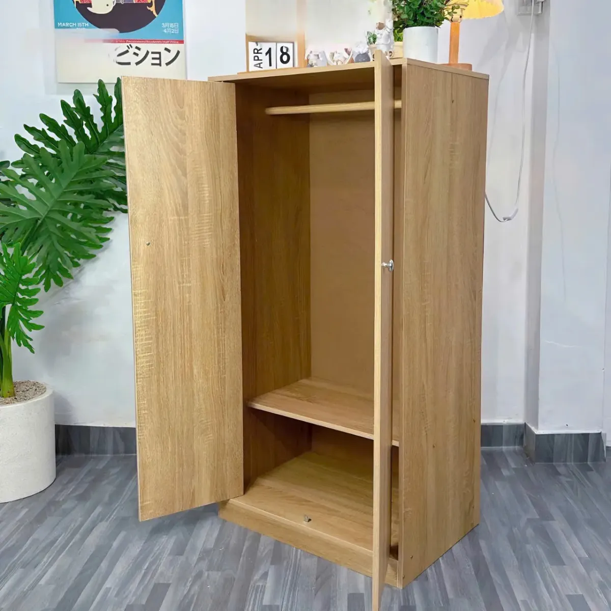 tủ quần áo thiết kế tiện lợi