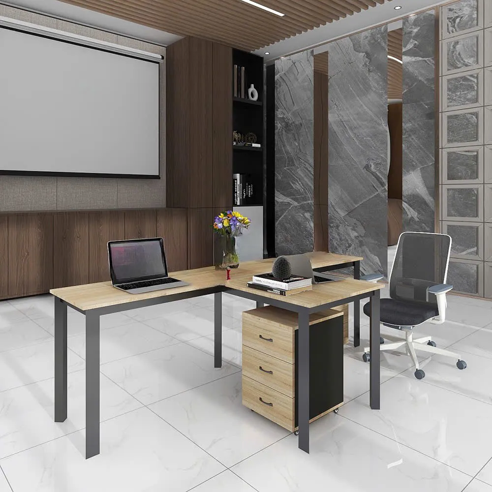 Cụm Bàn Làm Việc 2 Người Kiểu Dáng Đối Xứng - BC112