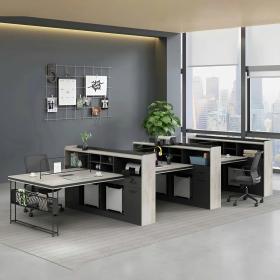 Bàn Nhóm Làm Việc 6 Người Hiện Đại - BC68