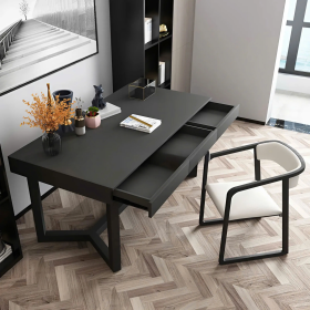 Bàn Làm Việc Chân Sắt Hộc Kéo Lợi - BLV127