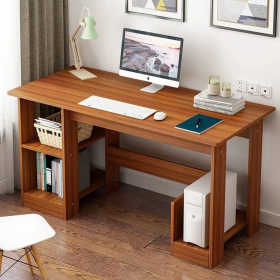 Bàn Làm Việc Gỗ Có Kệ 2 Tầng Tiện Ích - BG76