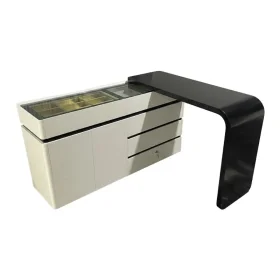 Bàn Trang Điểm Cao Cấp Thiết Kế Tủ Kính Sang Trọng - BTD42