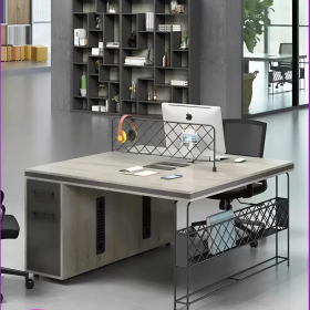 Cụm Bàn Làm Việc 2 Người Gỗ MDF Cao Cấp - BC63