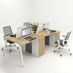 Cụm Bàn Làm Việc 4 Người Thiết Kế Linh Hoạt - BC108