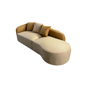 Sofa Cong Bọc Da - SF35