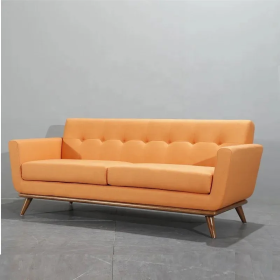 Sofa Văng Dài Nỉ Màu Vàng Đẹp Tại Xưởng - SF13