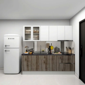 Tủ Bếp Chữ I Tích Hợp Tiện Nghi - TB39