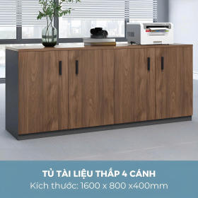 Tủ Tài Liệu Thấp 4 Cánh Tiện Lợi - THS271