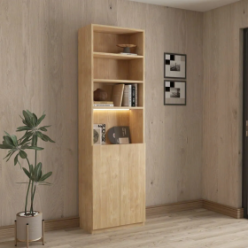 Tủ Tài Liệu Gỗ Thiết Kế Cánh Dưới Mở - THS288